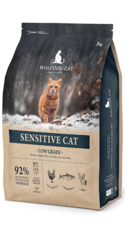 SENSITIVE CAT LOW GRAIN